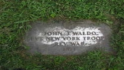 Rev. John J. Waldo gravestone