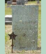 Capt. Ezekiel Wells gravestone